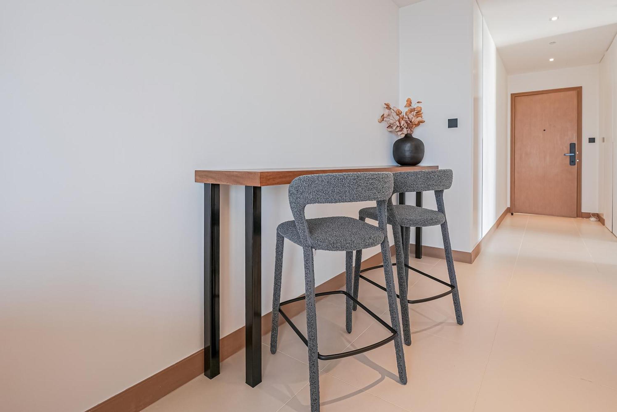 Modern 2Br High Floor Haven In Vida Dubai Marina Apartman Kültér fotó
