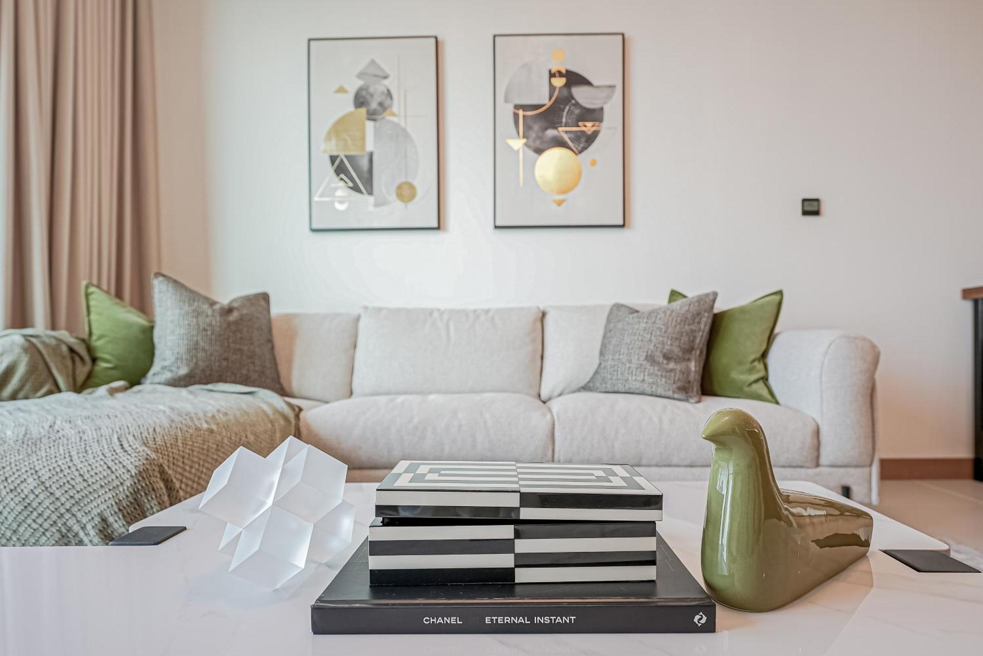 Modern 2Br High Floor Haven In Vida Dubai Marina Apartman Kültér fotó